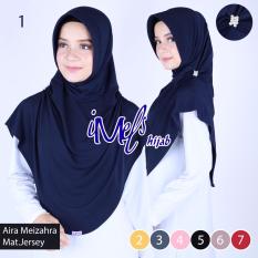 Imels Hijab - Jilbab Aira Meizahra Jersey Super Navy