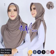 Imels Hijab - Jilbab Aira Shakira Jersey Super Abu