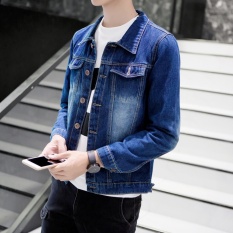 In Spring and Summer, Men Wear Thin Holes, Jackets, Korean Style, Leisure Students, Jeans, Coats, Fashion Men's Clothes