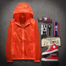 Di Musim Panas, Baru Super Tipis, Mudah Bernapas, Cepat Kering Pria dan Wanita Pecinta, Outdoor Kulit Pakaian, Tabir Surya, Windbreaker, Dipancing Sesuai, AC Sweter-Intl