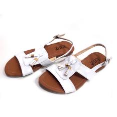 Indie Sandal Fashion Putih slipon sandals new fse063