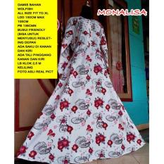 Indonesia Heritage - Gamis Jumbo - Maxi Dress - Ukuran Besar - Busui - Bumil - Gamis Pesta - Gaun Kondangan Muslim - Gamis Pesta - Wolfis - Monalisa