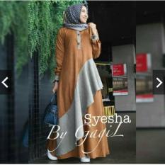 Indonesia Heritage Gamis Pesta Trendy - Syari Cantik - Kondangan Muslimah - Maxy Dress Casual - Kerja Wanita - Kebaya Modern - Terbaru - Fashion Busana Muslim Wanita ihsyesha