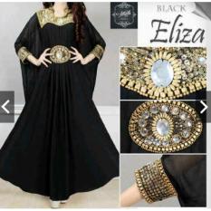 IndonesiaHeritage Gamis Syari Pesta aplikasi manik2 & batu permata - Kaftan Premium Mewah - Syari Pesta - Baju Kondangan Muslimah - Gaun Pesta Muslim - Kebaya Modern - Maxy dress iheliza