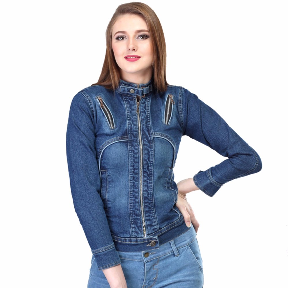 Inficlo Jaket Wanita Bahan Jeans Stretch - SPI 130