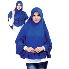 Inficlo Sny 931 Kerudung / Jilbab Syar’i Wanita - Spandek - Cantik (Biru)