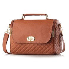 Inficlo Tas Clutch Inficlo SRI 546 Cokelat Wanita - Clutch Bag Cewek Ferari