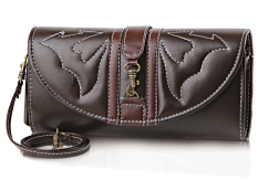 Inficlo Tas Wanita Wristlet Coklat Tua SALx604