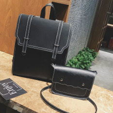 Inggris Baru Kampus Siswa Tas Tas (Hitam)