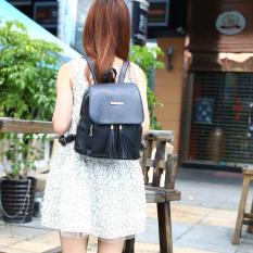 INISHOPU Tas IMport Ransel Wanita Murah Black