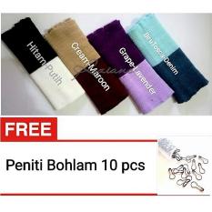 Inner Bandana Rajut / Ciput rajut / Dalaman Jilbab rajut Anti Pusing