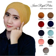 Inner Rajut Polos Kain Rajut Polos Halus Anti Pusing