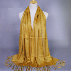 Selendang And Syal Jilbab Bergo Bahan Viscose (kuning) (Intl)-Intl