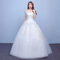 Istana Baru Musim Semi Mempelai Wanita Gaun Pengantin Gaun Pengantin Gaun (Model Qi)