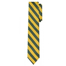 Jacob Alexander Stripe Print Mens Slim 2.75
