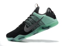 Jade/Hitam untuk Pria KOBE XI 11 ELITE LOW Sepatu Basket Kobe Bryant Sneakers Keras Resmi Otentik Ukuran EU: 40-Intl