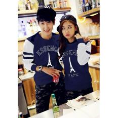 Jakarta Couple - Baju Couple Paris Esscence / Sweater Couple Paris/ Baju Couple Murah / Fashion Couple / Model Korea