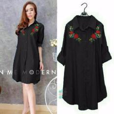 Jakarta Couple - Baju Tunik Wanita Black HF