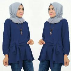 Jakarta Couple - Baju Tunik Wanita Gisella Navy HF