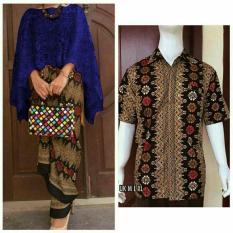 Jakarta Couple - Batik Couple Crepe / Blouse Couple / Kemeja Couple BEST SELLER