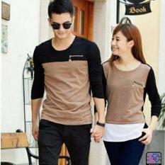 Jakarta Couple - Kaos Pasangan Zipper Coksu