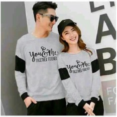 Jakarta Couple - Sweater Couple Forever / Sweater Couple Terbaru / Couple Murah / You Me Forever / Sweater Kapel / Sweater Together