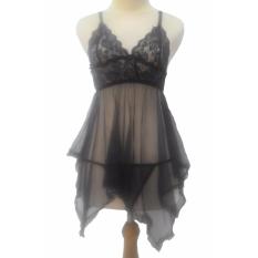 Jakarta Lingerie JLTA001C Babydoll Black Dress Sexy