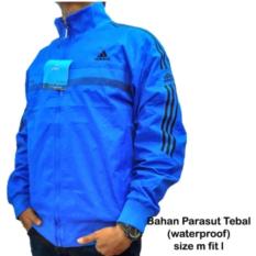 jaket ADDS 001 Parasut Import Bolak Balik Outdoor biru