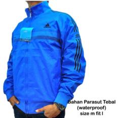 jaket Ads Parasut Import Bolak Balik biru terbaru