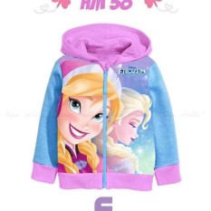 JAKET ANAK FROZEN ELSA MURAH SIZE 2Y- 13Y