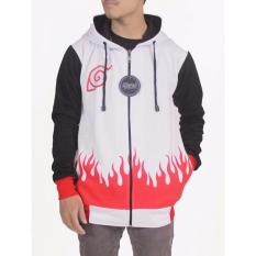Jaket anime naruto yondaime hokage putih
