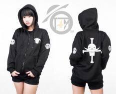 Jaket Anime One Piece ACE ULTIMATE Hitam - Sweater Hoodie Onepiece