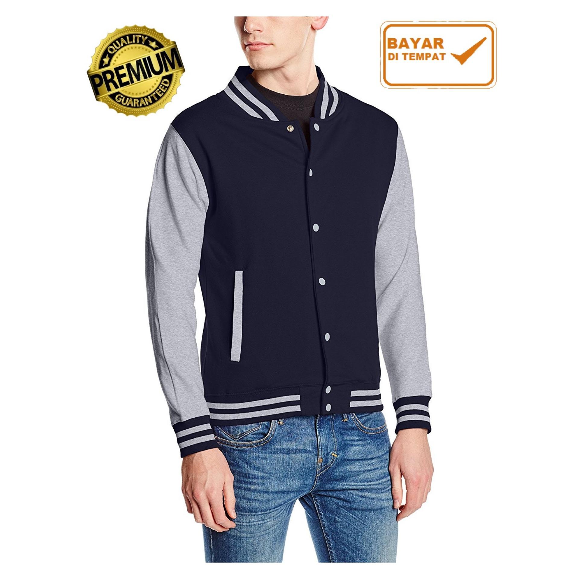 Jaket Baseball Varsity Polos - Unisex