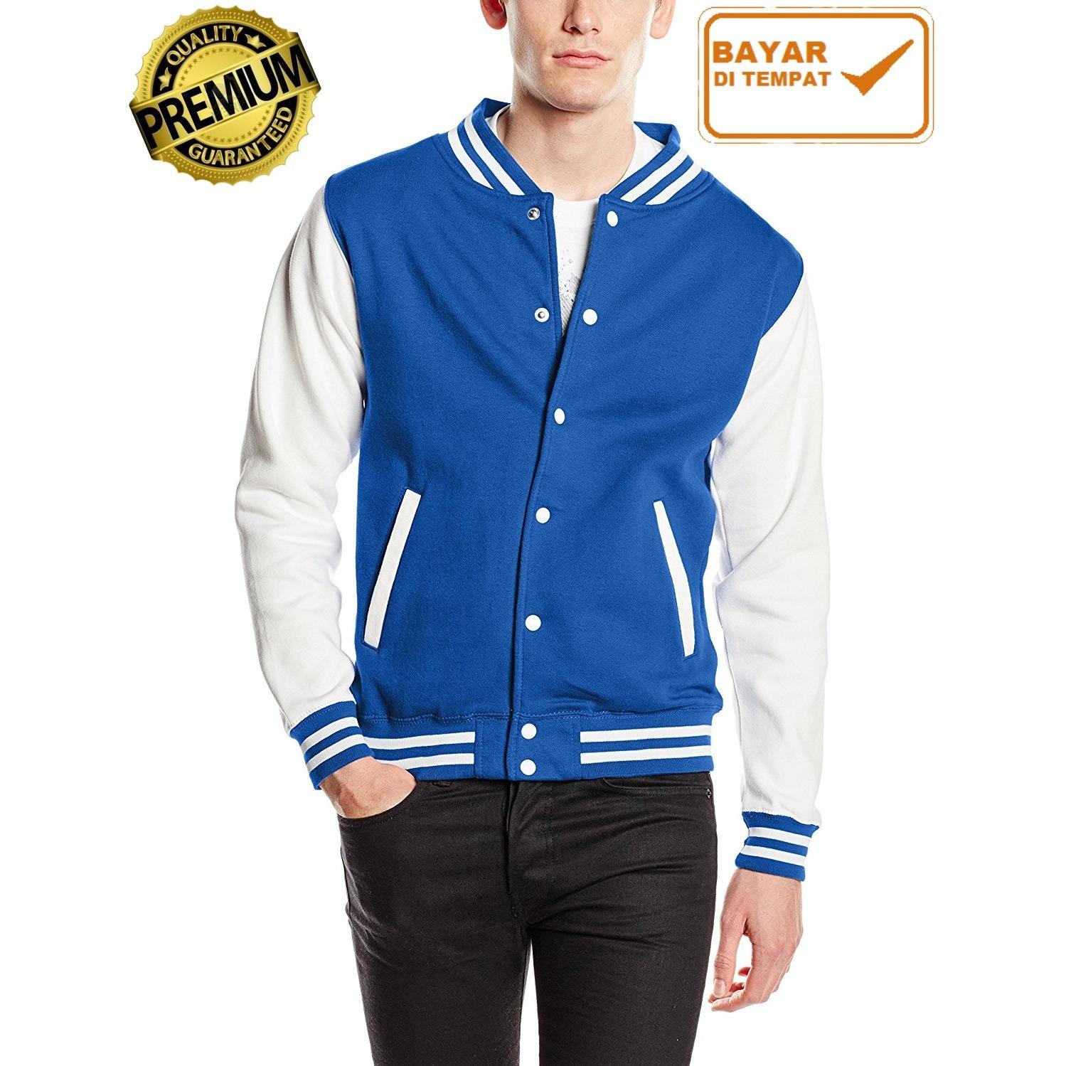 Jaket Baseball Varsity Polos - Unisex