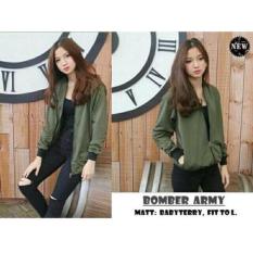 Jaket Bomber Army BAJU MURAH KONVEKSI TANAH ABANG