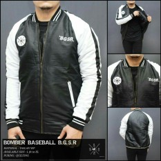 Jaket bomber baseball reglan BGSR premium pria keren
