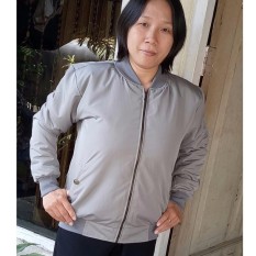 Jaket Bomber Despo Grey
