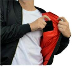 BOMBER PRIA HITAM SCOOT PUMA
