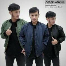 Jaket Bomber Pria Hijau Army Boomber Premium Jeans Jokowi Murah M L Xl - Db76ee