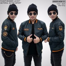 Jaket Bomber Sniper X Urband (Dark Gray)