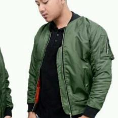 jaket bomber/pilot/jokowi hijau army
