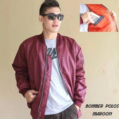 jaket bomber/pilot/jokowi maroon