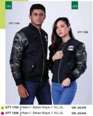Jaket COUPLE Distro...Sweater Loreng Pasangan Tentara-Jaket Murah GF