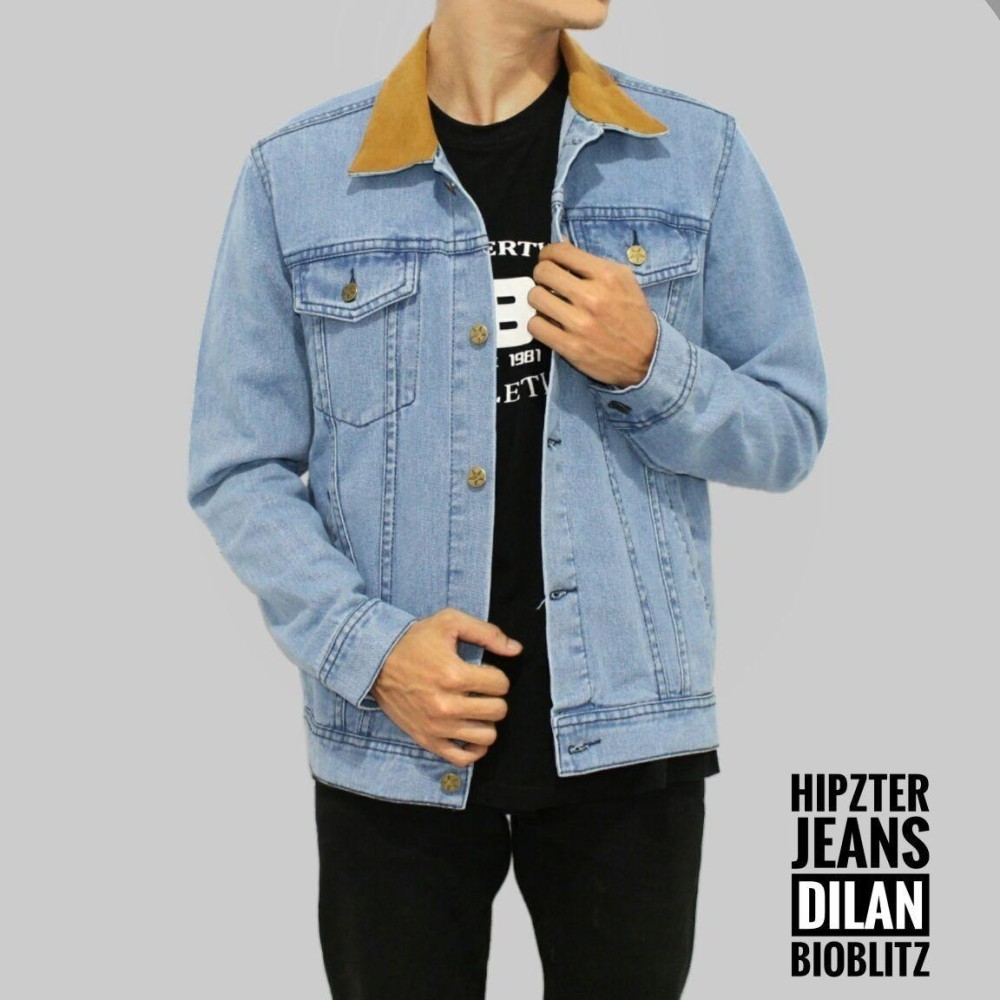 Jaket denim Dilan Pria