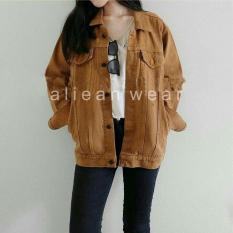 HOT SALE Jaket denim wanita Oversize - Premium