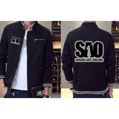 Jaket Distro Pria Anime SAO Sword Art Online Jacket (JK SAO 04)