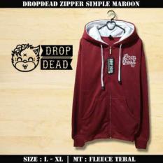 Jaket Dropdead Marun Xl - 96Dfwn