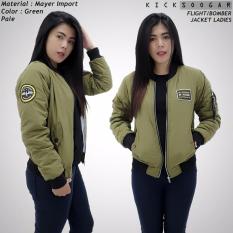 Jaket Flight Bomber Ladies Kicksoogar (Green Army)