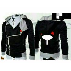 Jaket Harakiri Hoodie Zipper Naruto Sasuke Uchiha Best Seller Black