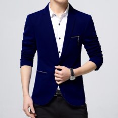 Jaket Jas - Blazer Casual Fasionable - Biru